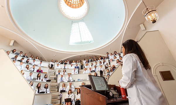 Pharmacy Grand Rounds presented in the original Ether Dome at Mass General. Pharmacy Grand Rounds presented in the original Ether Dome at Mass General.